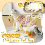 Active Fun Cat Hunting Coil Tunnel Toy