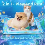 Wave-Maker Ocean Themed Cat Mat: Best Toys for Bored Indoor Cats - Image 2