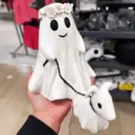 Adorable Halloween Ghost Dog Decorations for Autumn Festivities - Image 5