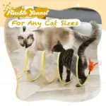 Active Fun Cat Hunting Coil Tunnel Toy - Image 4