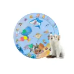 Interactive Wave-Maker Cat Toy: Ocean Minnow Play Mat - Image 5