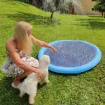 Family Fun Splash Sprinkler Pad: Cool Off with Pets and Kids - Image 6