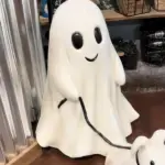Adorable Halloween Ghost Dog Decorations for Autumn Festivities - Image 8