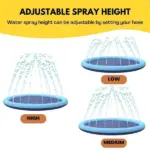 Family Fun Splash Sprinkler Pad: Cool Off with Pets and Kids - Image 8