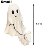 Adorable Halloween Ghost Dog Decorations for Autumn Festivities - Image 9