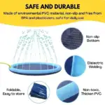 Family Fun Splash Sprinkler Pad: Cool Off with Pets and Kids - Image 9