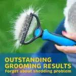 2-in-1 Pet Dematting Comb