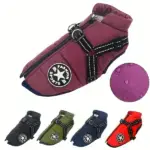 3-in-1 Ultimate Winter Dog Jacket – Warm, Waterproof & Built-In Harness - Image 4