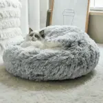 2-in-1 Cozy Cat Bed – Soft Cotton Sleeping Bag & Kennel - Image 5