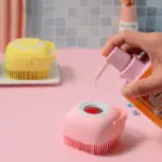 2-in-1 Silicone Pet Bath Brush - Image 4