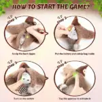 Interactive Chirping & Flapping Cat Toy - Image 4