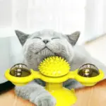 Interactive Catnip Windmill Toy