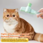 Self-Cleaning Pet Flea Comb & Grooming Brush - Image 7