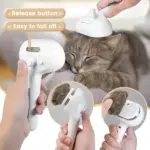 Self-Cleaning Spray Cat Brush for Shedding - Image 4