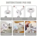 Self-Cleaning Spray Cat Brush for Shedding - Image 5