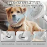 Self-Cleaning Spray Cat Brush for Shedding - Image 8