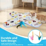 Interactive Hide & Seek Feather Cat Toy - Image 5