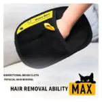FurAway Static Pet Hair Remover Gloves – Reusable Lint Cleaning Gloves for Fabric & Clothes